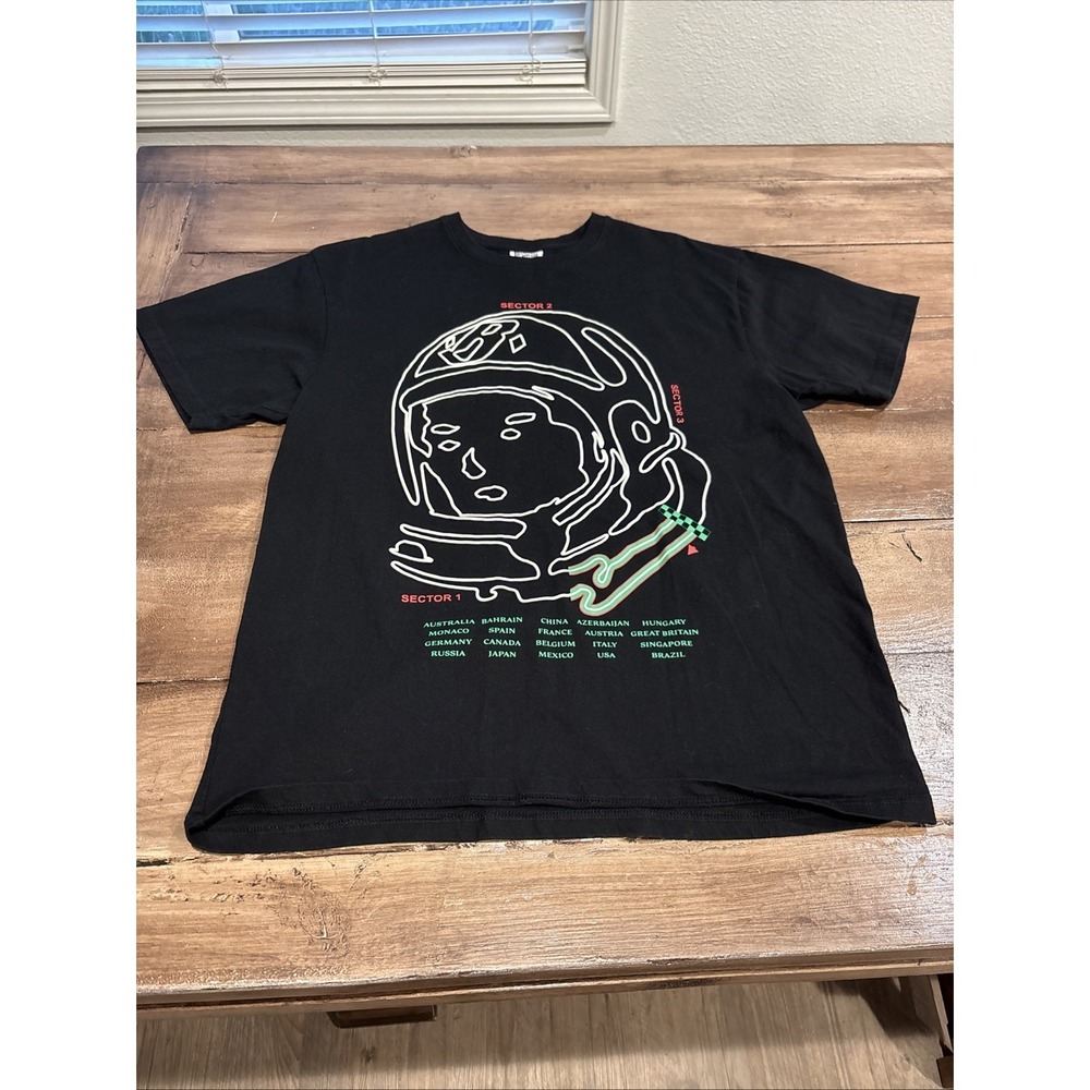 Billionaire Boys Club Astronaut Graphic T-Shirt Black – Size M Read Description